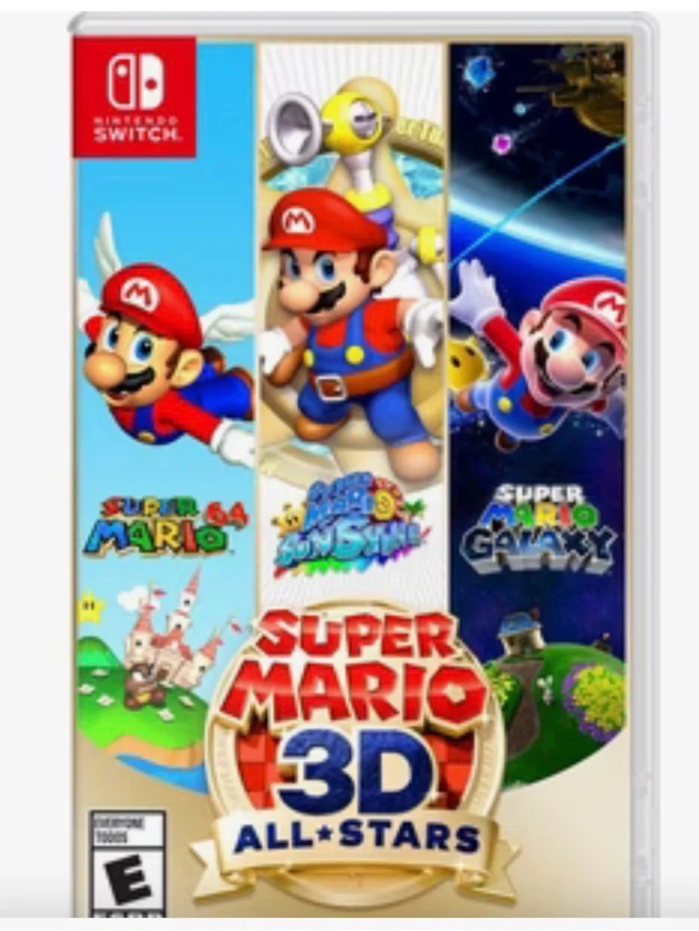 Nintendo Super Mario 3D All-Stars (Blue/Red/White) - Nintendo Switch